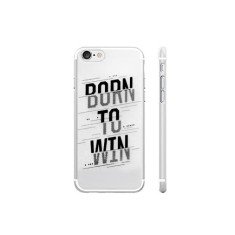 Husa Silicon iPhone SE 2 2020 Clear Born To Win