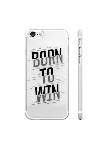 Husa Silicon iPhone SE 2 2020 Clear Born To Win
