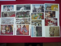 CARTE POSTALA STRAINE LOT 16 BUC RUSIA, ARTA