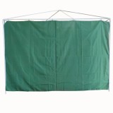 Perete lateral pentru pavilion, WR-SW007, poliester, verde, 295 x 195 cm