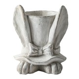 Cumpara ieftin Ghiveci flori piatra bej Iepuras 20x20x25 cm