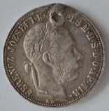 Moneda Ungaria - 1 Forint 1883 - Argint