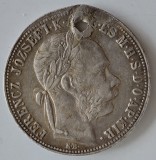 Moneda Ungaria - 1 Forint 1883 - Argint, Europa