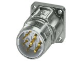 Conector M23 Soclu 8 PIN Crimpat Drept IP68 M23 PRO