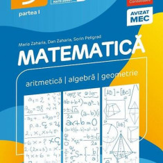 Matematică. Aritmetică, algebră, geometrie. Clasa a V-a. Consolidare. Partea I - Paperback brosat - Dan Zaharia, Maria Zaharia, Sorin Peligrad - Paral