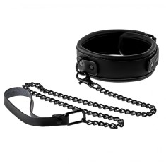 Zgarda si Lesa Blaze Luxury Fetish, Negru