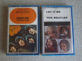 BEATLES - Let It Be / Rubber Soul - 2 Casete Originale EMI Germany