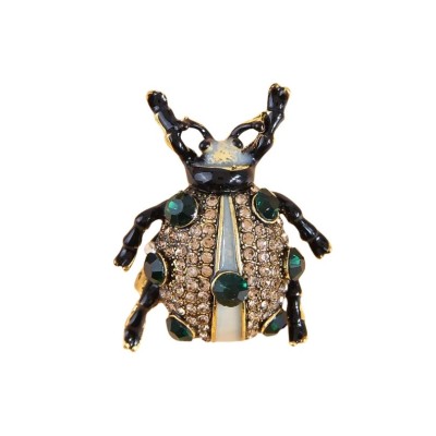 Brosa Insecta cu cristale foto