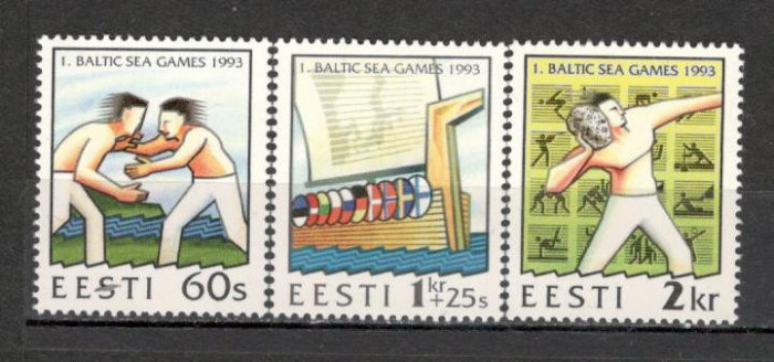 Estonia.1993 Jocuri sportive ale tarilor mici SE.60