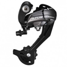 Schimbator spate Shimano Altus RD-M370-l-sgs, 9 vit., Prindere directa, negru