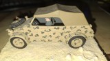 Macheta kit vopsita manual - Kubelwagen Type 82 1:35 Tamyia