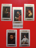 YEMEN, REMBRANDT - SERIE COMPLETĂ MNH, Nestampilat