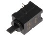 Comutator basculant SP3T (ON)-OFF-(ON) 0,5A/60VAC THT