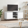 VidaXL Comodă TV, alb, 104x35x50 cm, lemn compozit