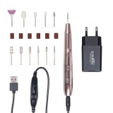 Cumpara ieftin Freza Unghii cu Capat USB Titanium Travel - LUXORISE, Gold