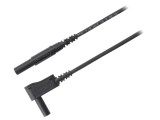 Cablu de măsurare 16A 0,5m negru PVC