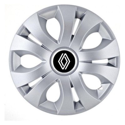 Set 4 Capace Roti Autohelix MSA&amp;reg; potrivite jantelor de 16 inch, Compatibil Cu Renault Nou, model Top Gray foto