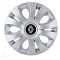 Set 4 Capace Roti Autohelix MSA&reg; potrivite jantelor de 16 inch, Compatibil Cu Renault Nou, model Top Gray