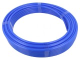 Cablu pneumatic poliamidă 6 albastru 25m 17bar