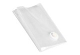 Sac de vidat, plastic, alb, 50x70 cm, Oem