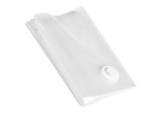 Sac de vidat, plastic, alb, 50x70 cm