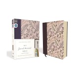 NIV, Journal the Word Bible, Cloth Over Board, Pink Floral, Red Letter Edition, Comfort Print: Reflect, Take Notes, or Create Art Next to Your Favorit
