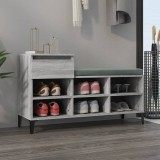 VidaXL Pantofar, gri sonoma, 102x36x60 cm, lemn prelucrat