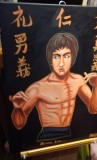 Vand Tablou Bruce Lee pictura pe p&acirc;nză Canvas 70cm/50cm
