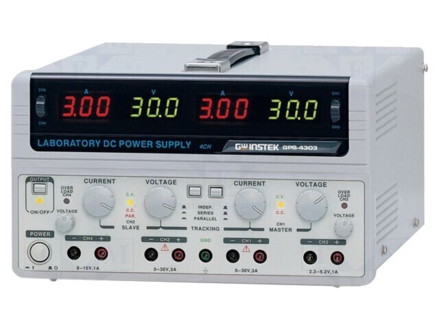 Alimentator laborat multicanal GW INSTEK 0-30VDC 0-3A