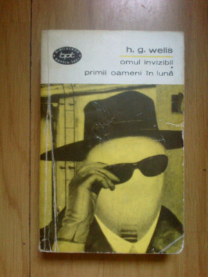 n6 Omul Invizibil. Primii Oameni In Luna - H. G. Wells foto