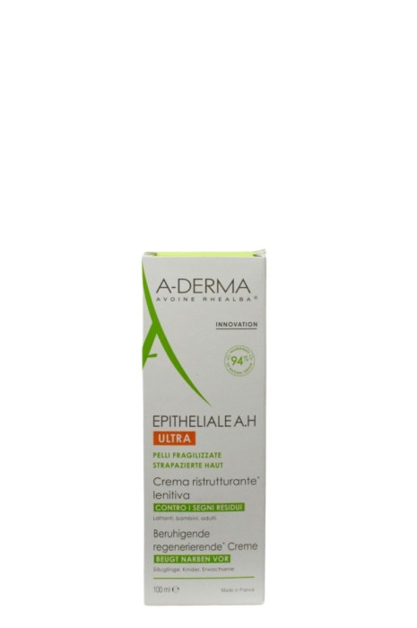 Crema reparatoare A-Derma Epitheliale A.H. Ultra pentru piele cicatrizata, 100 ml