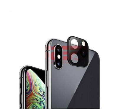 Lentila camera spate transformare iPhone X in iPhone 11 Pro / 11 Pro Max BLACK foto