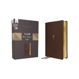 Nasb, Wide Margin Bible, Leathersoft, Brown, Red Letter, 1995 Text, Comfort Print