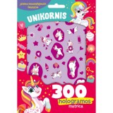 Unikornis - 300 hologramos matric&aacute;val