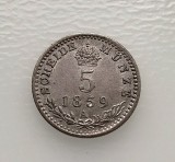 Austria - 5 Kreuzer 1859 A - Argint
