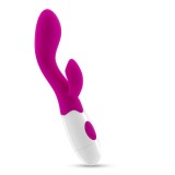 Vibratoare iepuras - Crushious Cherie Iepuras Vibrator cu 30 de Vibratii si Lubrifiant Gratuit Linii si Curburi Fine Pentru Placerea Ta