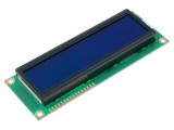 Afișaj LCD alfanumeric STN Negative 16x2 albastru cu iluminare LED RAYSTAR OPTRONICS