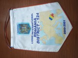 fanion Club LIONS INTERNATIONAL DISTRICT 124