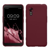 Husa Kwmobile pentru Samsung Galaxy Xcover 5, Visiniu, Silicon, KWM000012NV027C, Carcasa