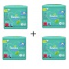 Pampers Fresh Clean Servetele Umede, 1248 bucati (24 pachete x 52), Curatare delicata, Fara Alcool, Protectie pH, Testate Dermatologic