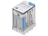 Releu electromagnetic 3PDT 24VDC 20A, Finder