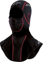 Cagula Alpinestars Balaclava Winter, negru/rosu, universala Cod Produs: MX_NEW 47580710AU foto