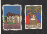 LC1 - LICHTENSTEIN - 2 timbre diferite , stampilate , uzate 1981, Stampilat
