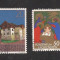 LC1 - LICHTENSTEIN - 2 timbre diferite , stampilate , uzate 1981