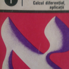 Analiza Calcul diferential, aplicatii; Calcul integral, aplicatii Alef 1975