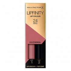 Ruj de buze rezistent la transfer Max Factor Lipfinity 015 Etheral foto