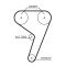 GATES K025433XS PowerGrip&reg; Set curea de distributie
