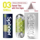 Masturbator Rotativ Spinner 03 Shell, Tenga