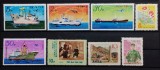 Coreea de Nord - lot 8 timbre MNH MNG