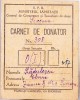 AMS# - CARNET DE DONATOR ZAMCA, SUCEAVA 1952